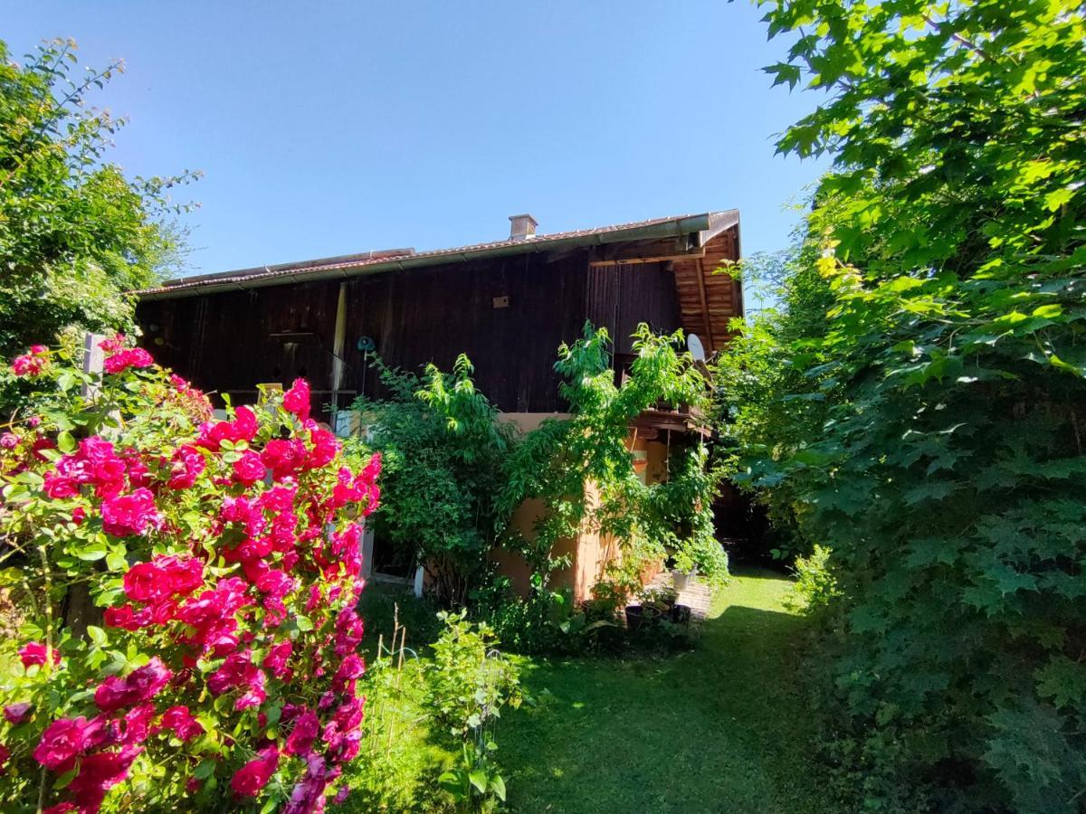 Gemütliche Ferienwohnung mit Kamin und Garten Garmisch-Partenkirchen Exterior foto
