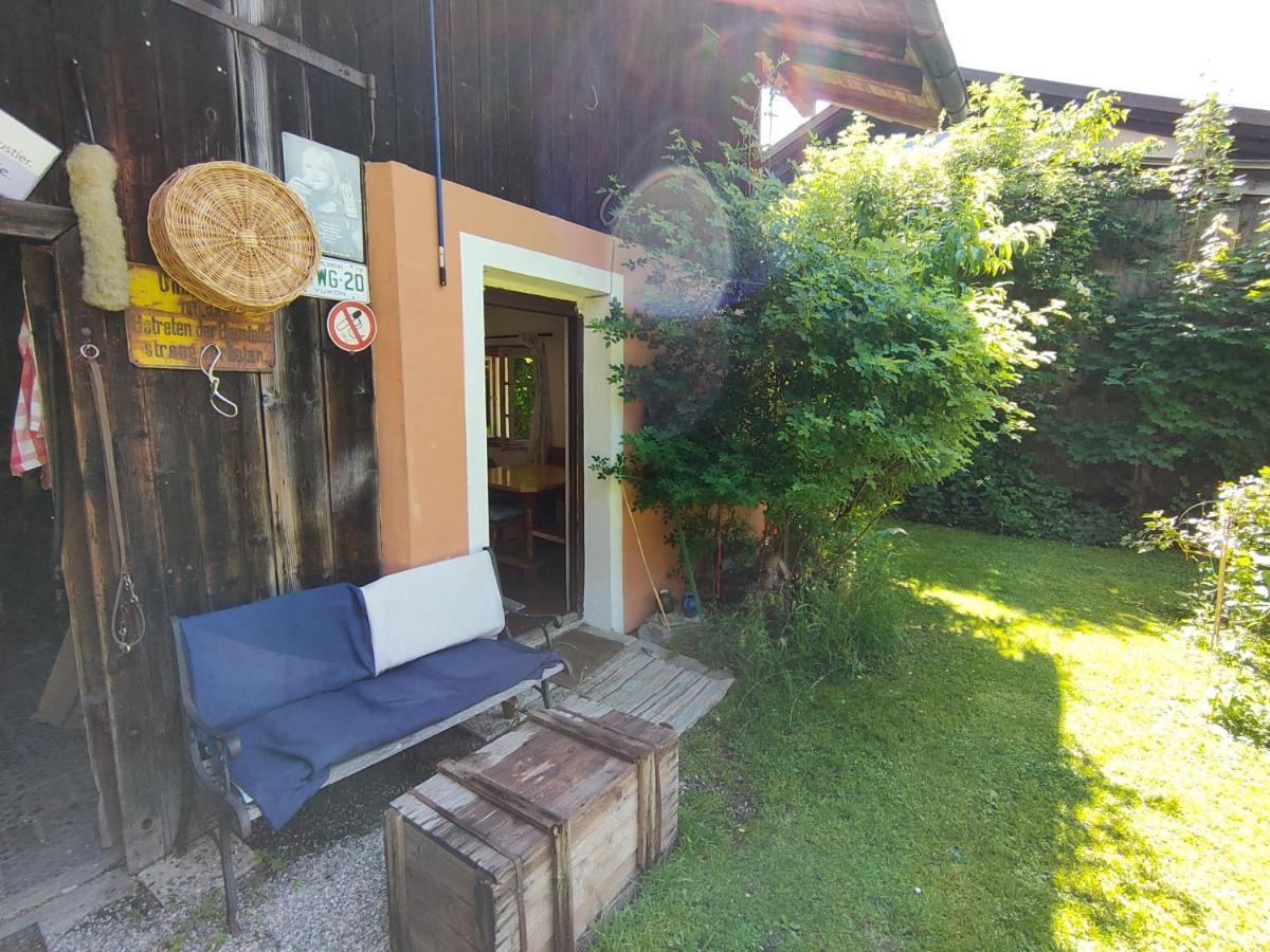 Gemütliche Ferienwohnung mit Kamin und Garten Garmisch-Partenkirchen Exterior foto